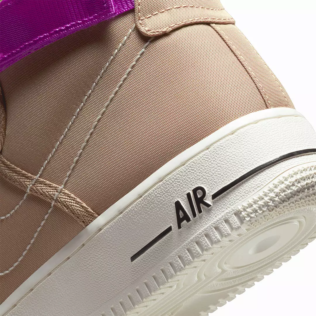 AIR FORCE 1 HIGH '07 LV8 'HEMP/FUCHSIA'