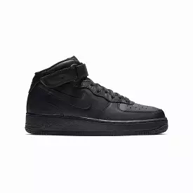 AIR FORCE 1 MID '07 'BLACK/BLACK'