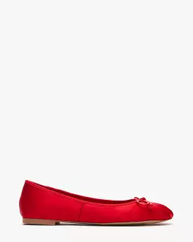 ANNALISE RED SATIN