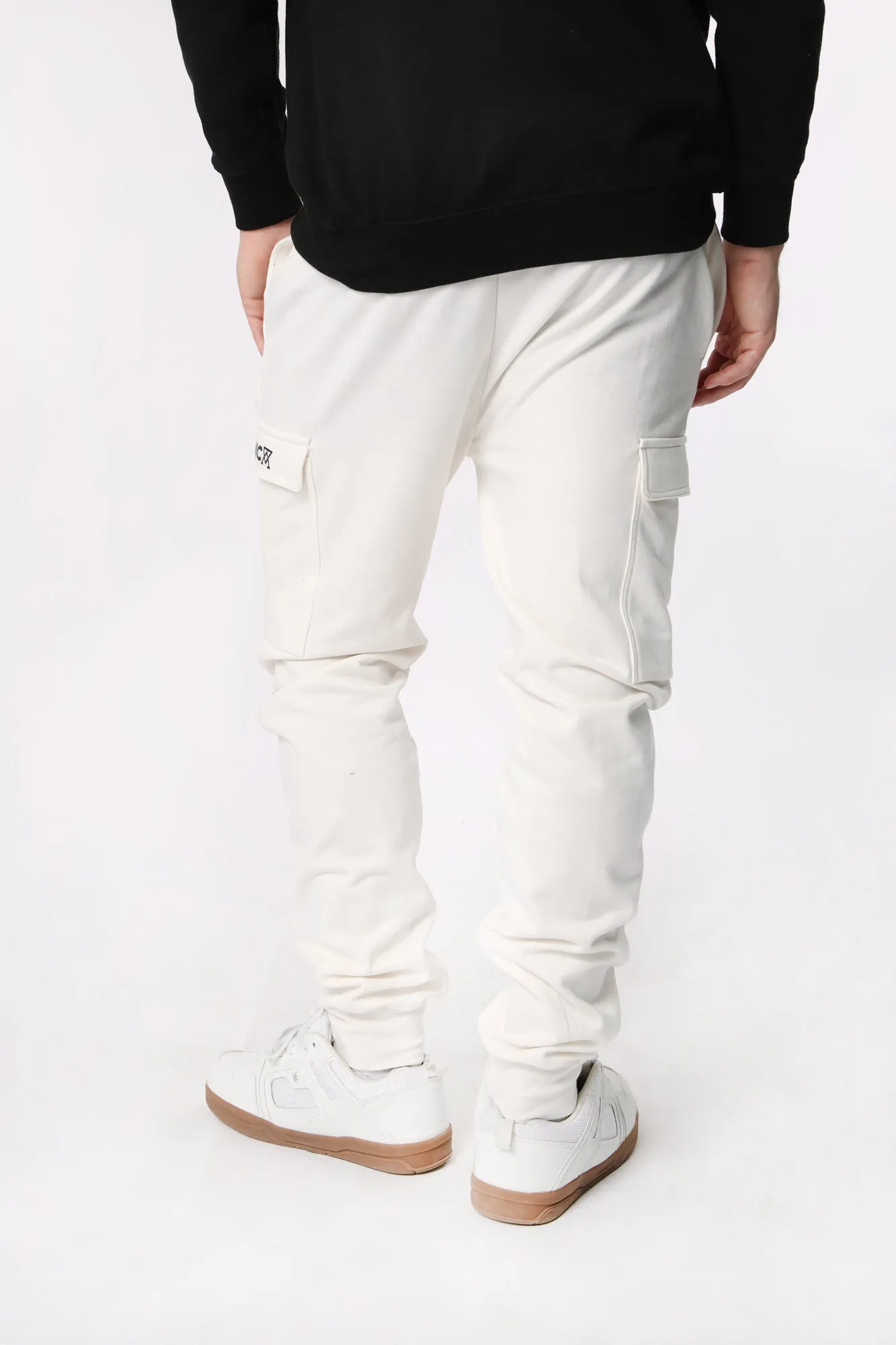 Arsenic Mens Fleece Cargo Jogger