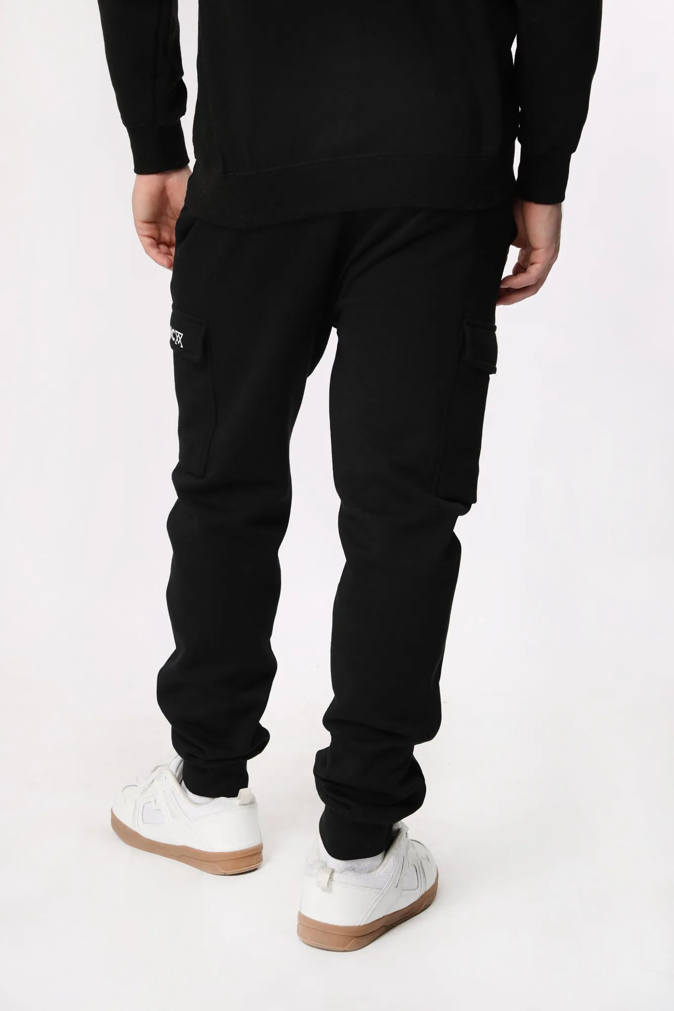 Arsenic Mens Fleece Cargo Jogger