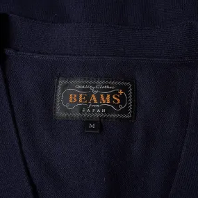 Beams Plus Cashmere CardiganNavy