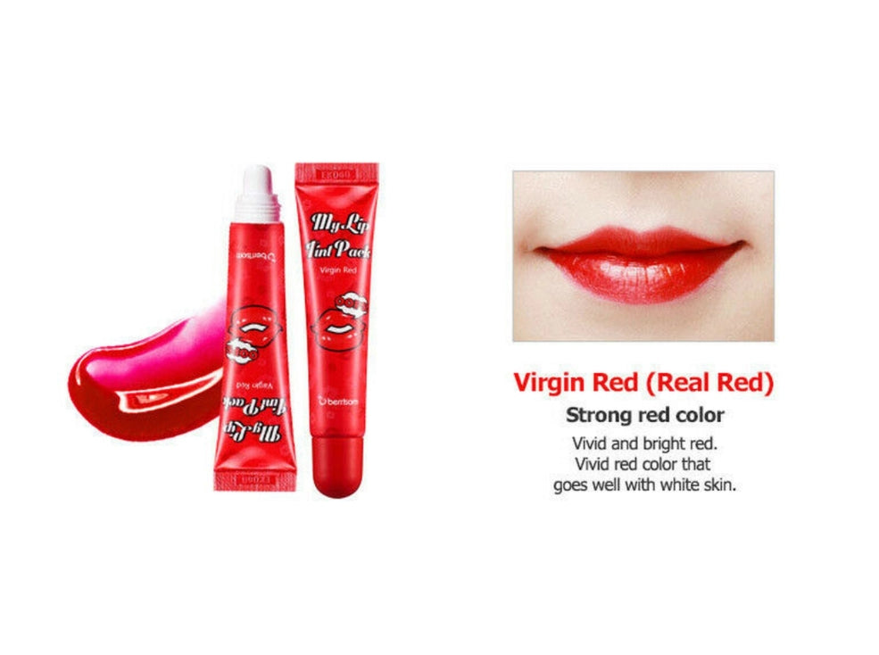 Berrisom Oops My Lip Tint Tattoo Virgin Red 15g Makeup Beauty Cosmetics