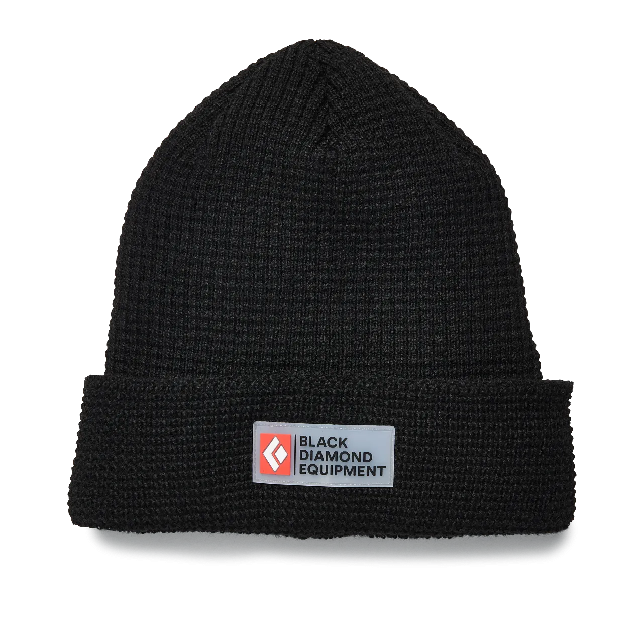 Black Diamond Double Waffle Beanie | Hats & Caps | BananaFingers