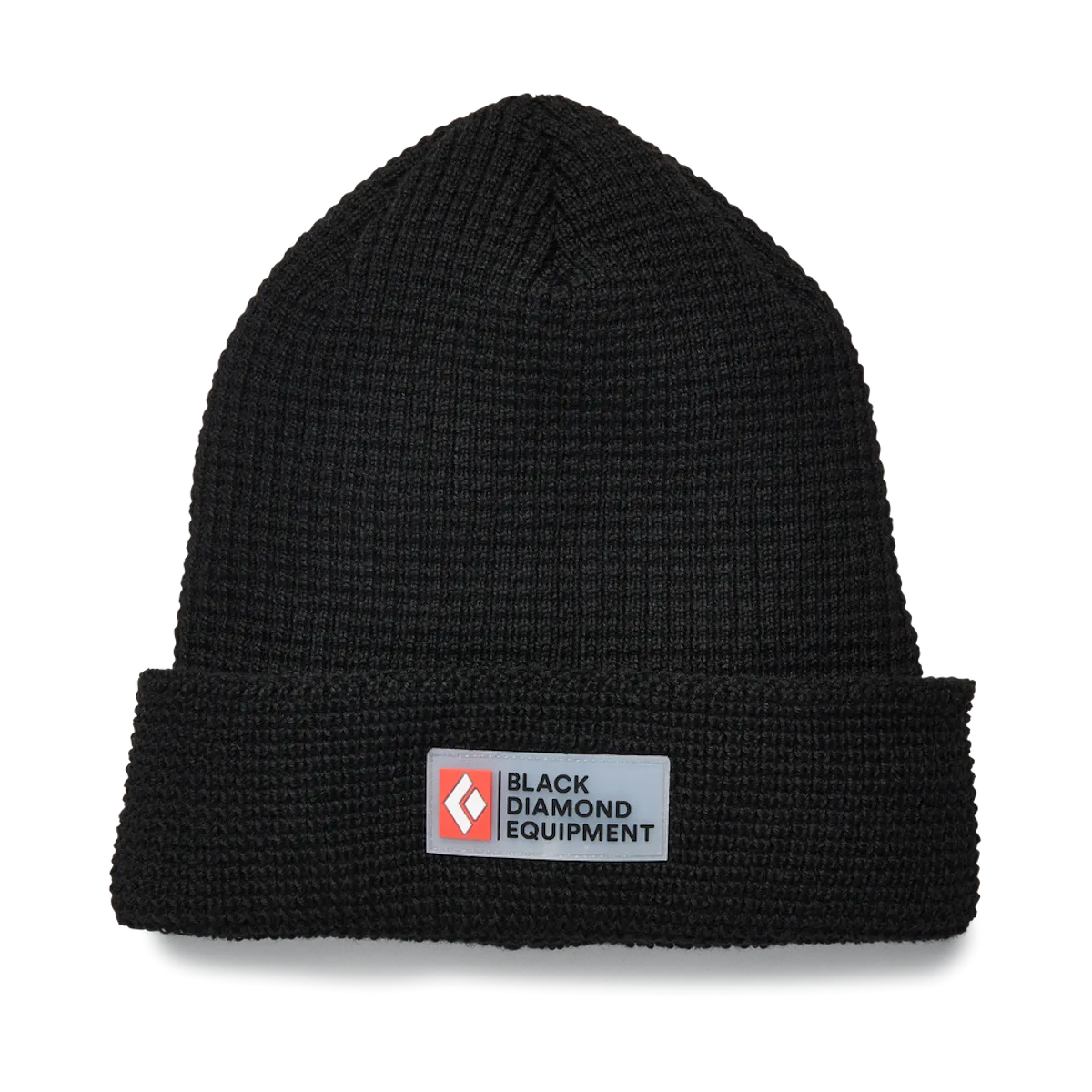 Black Diamond Double Waffle Beanie | Hats & Caps | BananaFingers