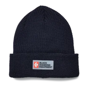 Black Diamond Double Waffle Beanie | Hats & Caps | BananaFingers