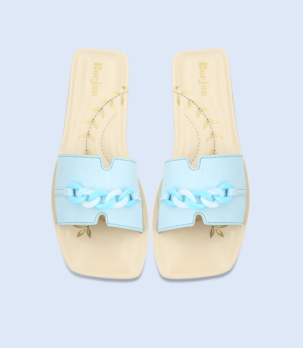 BW9417-ICE BLUE-Women Slipper