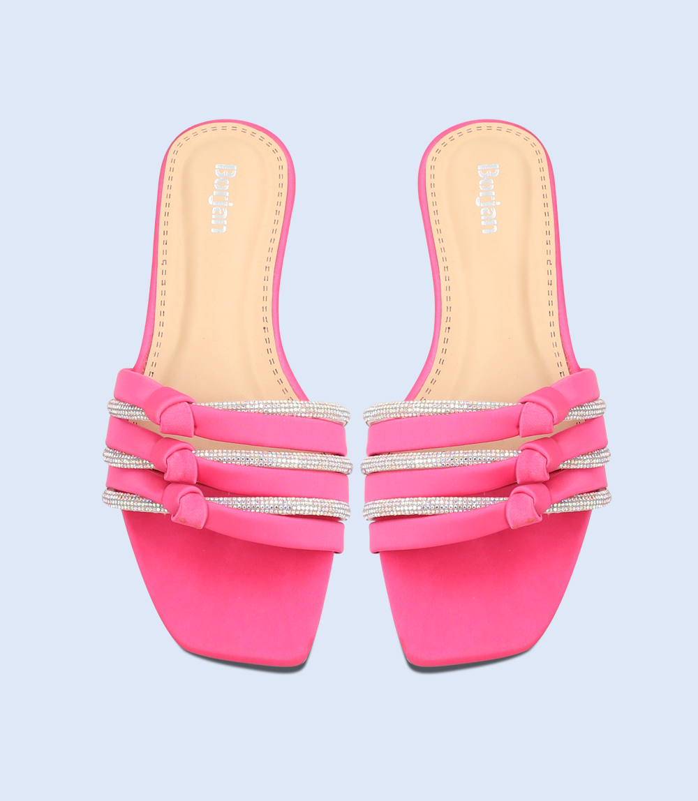 BW9446-Fuschia-Women Slipper