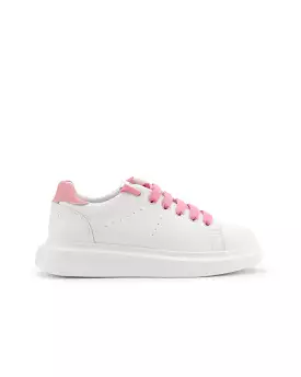 Classic  Lightweight Leather Walking Platform Sneakers