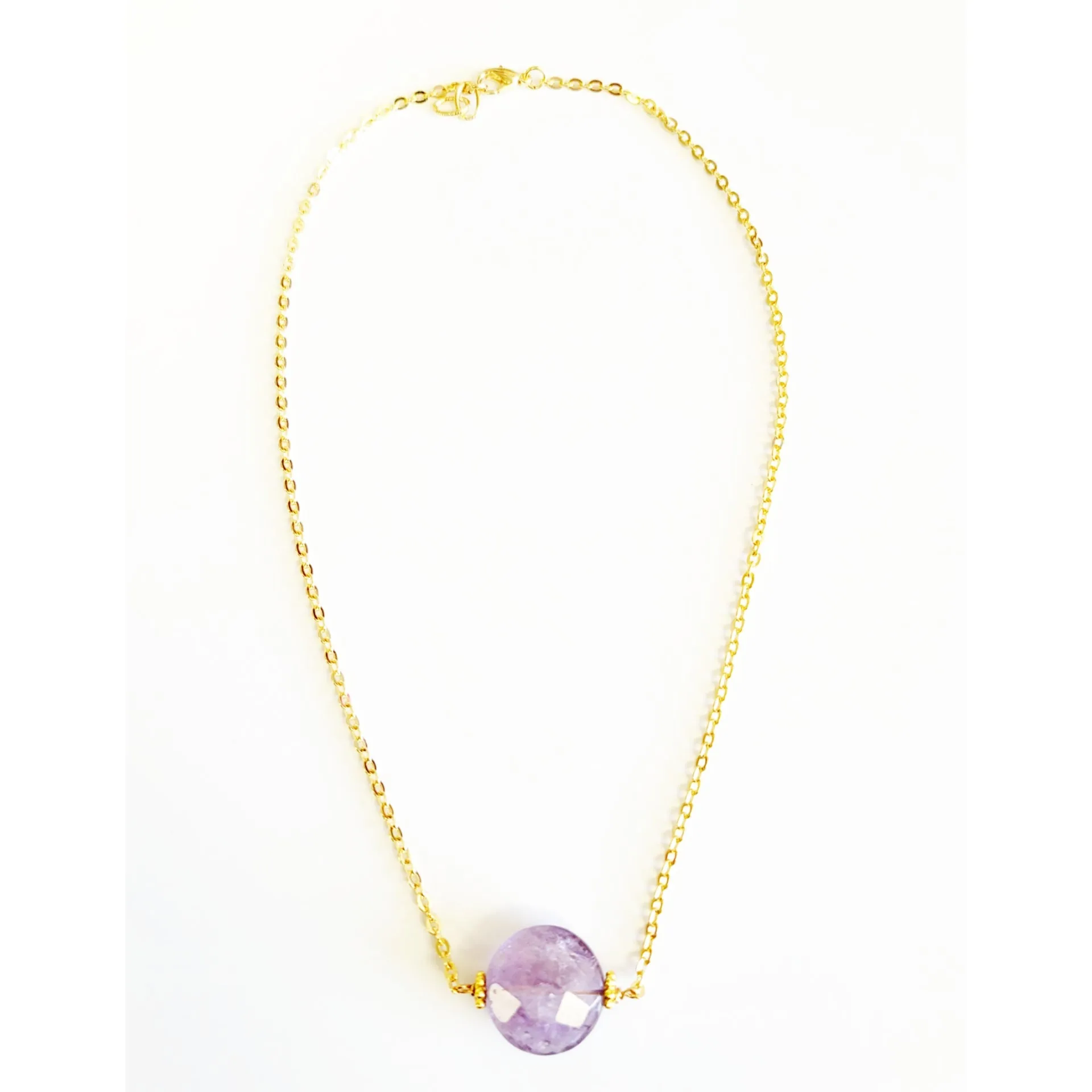 Gemstone Necklace - Colors Available