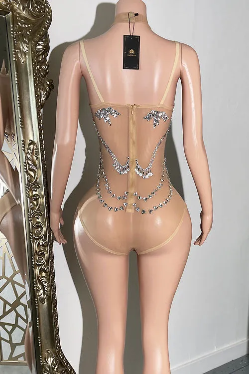 Greta Diamante Bodysuit(Ready To Ship)