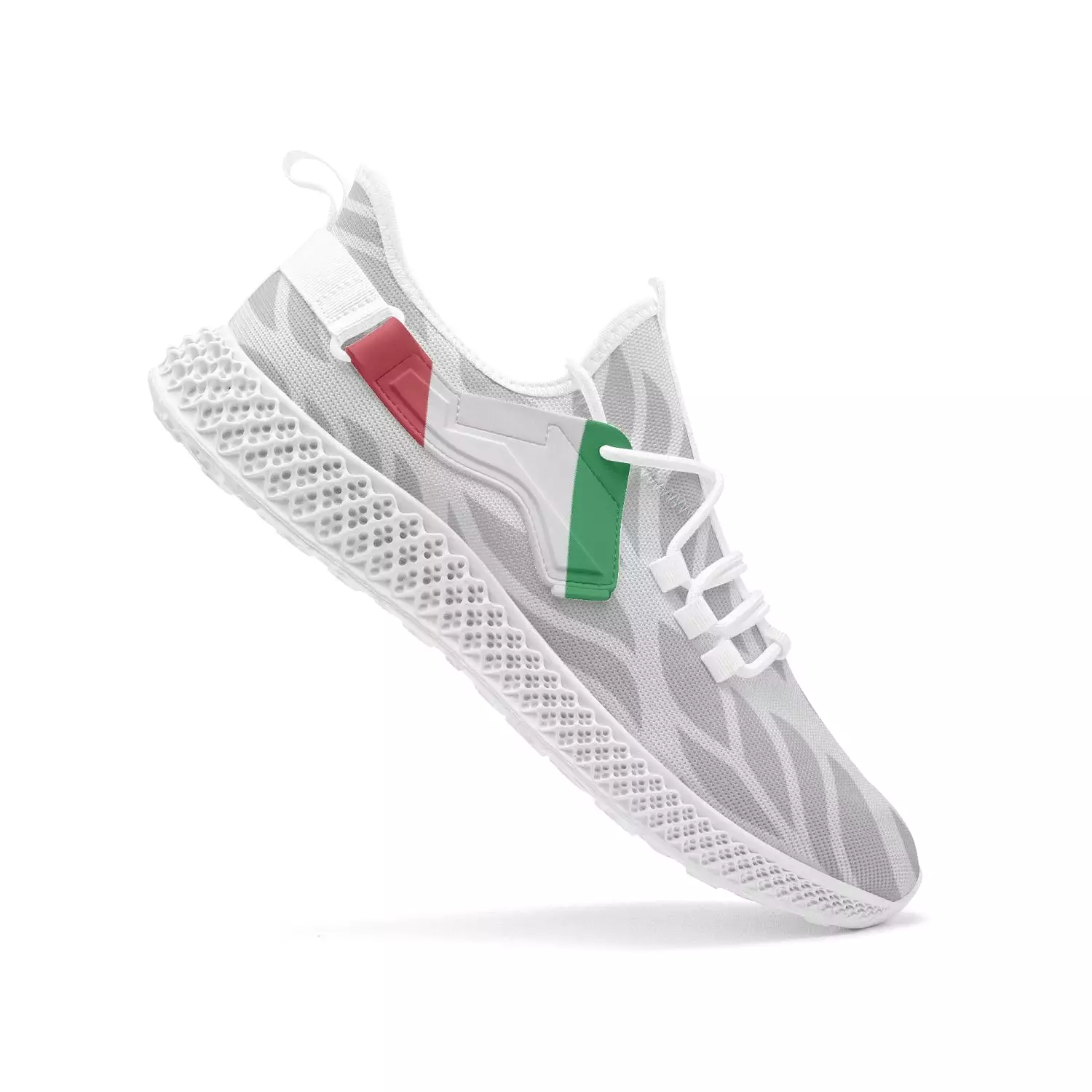 Italia Net Mesh Knit Sneakers Pattern - men/women sizes