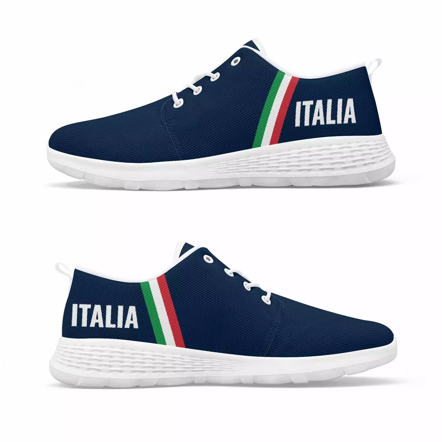 Italy Running Shoes - Forza Italia - Navy - men's /women's sizes