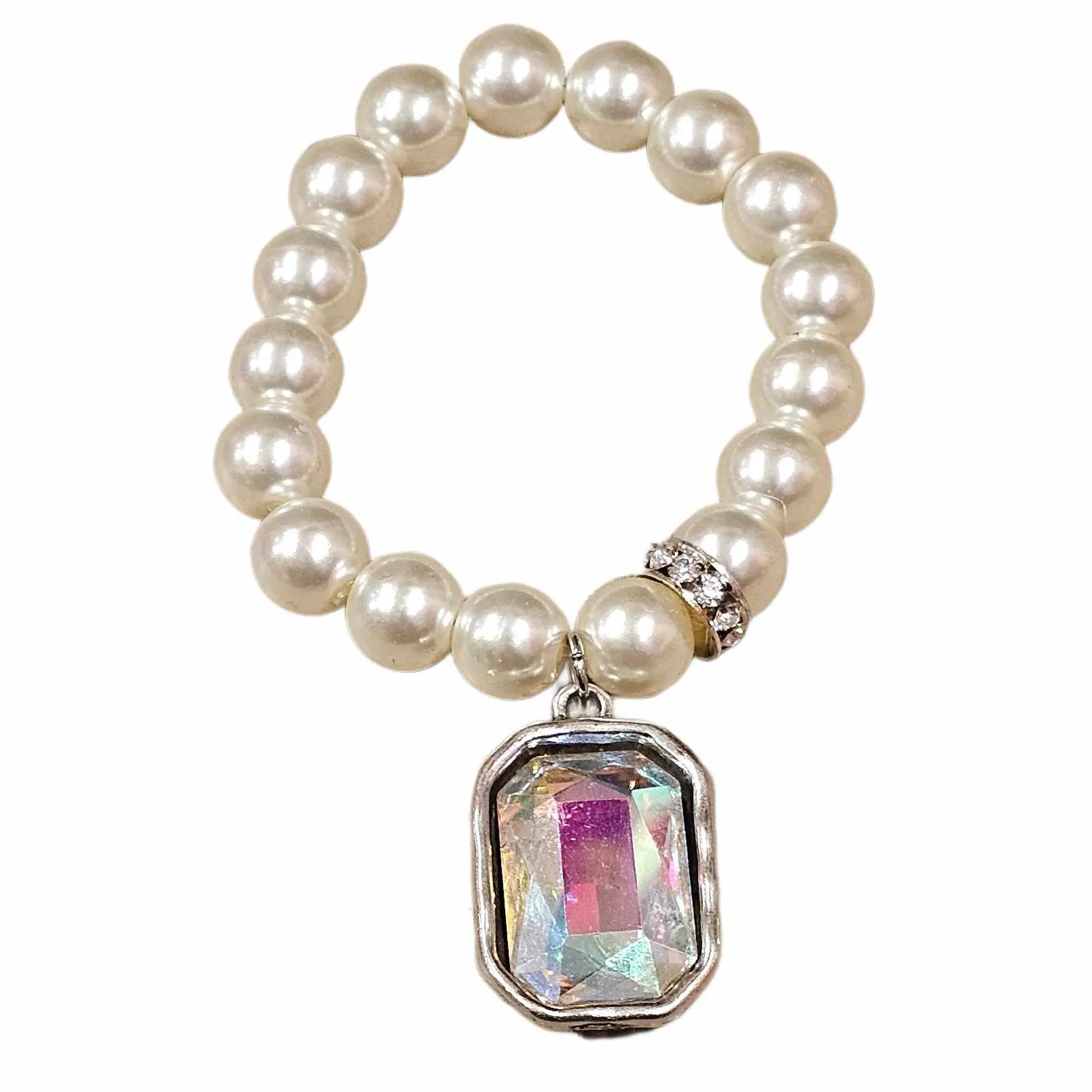 KIG Pearl Square AB Chunky Bracelet