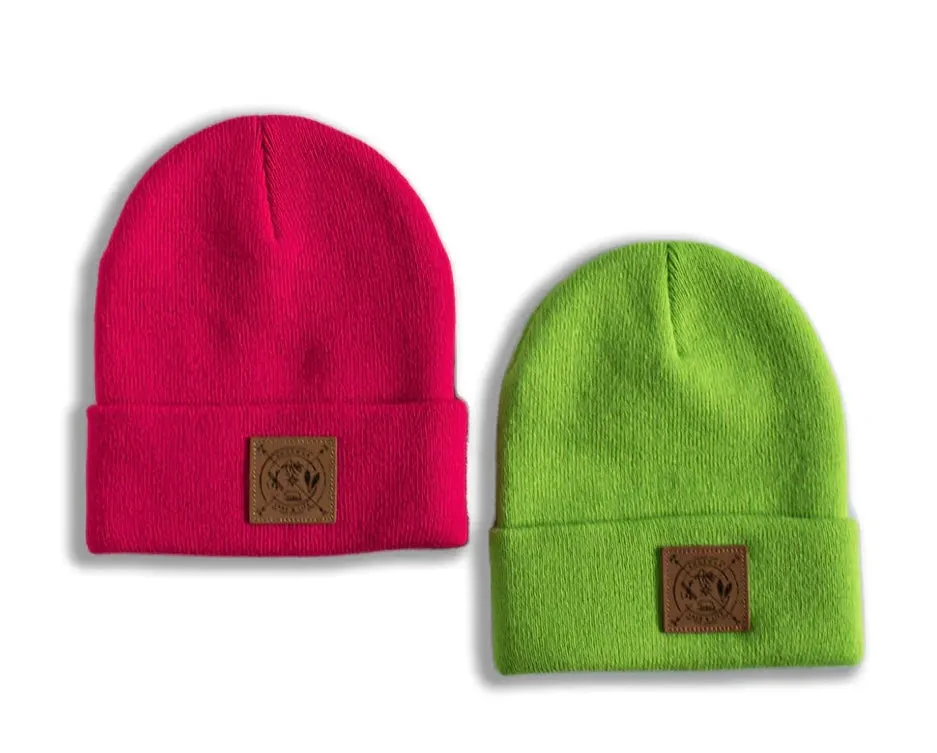 Lake & Life Kids Toque aka Beanie with Shuswap Winter Compass Logo