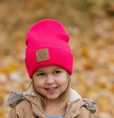 Lake & Life Kids Toque aka Beanie with Shuswap Winter Compass Logo