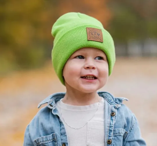 Lake & Life Kids Toque aka Beanie with Shuswap Winter Compass Logo