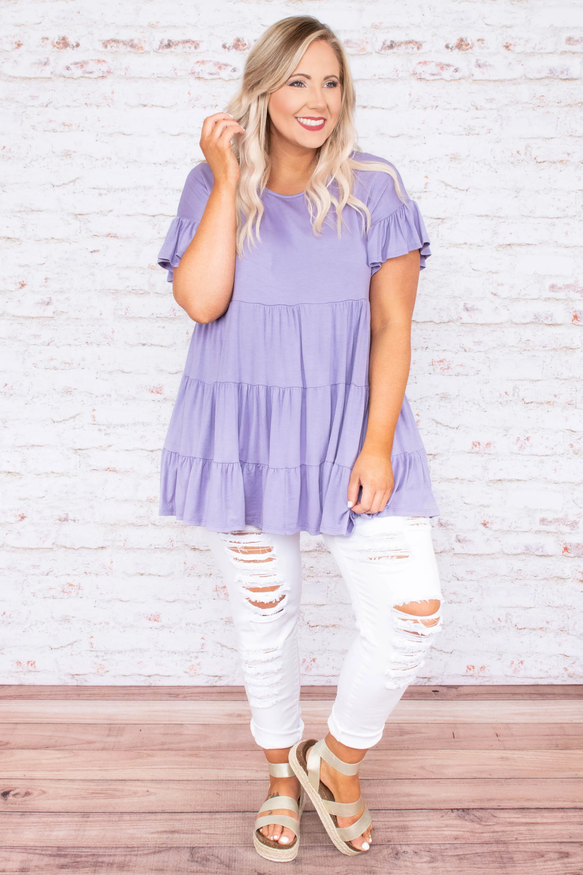 Love And Honey Tunic, Lavender