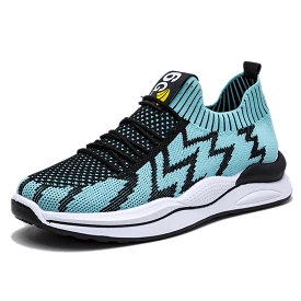 Men Breathable Flyknit Sneakers 