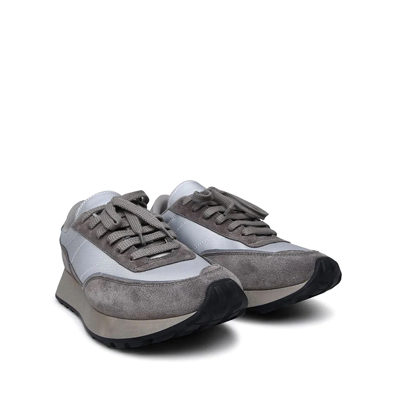 Men’s All-Season Sneakers, Gray Low-Top 