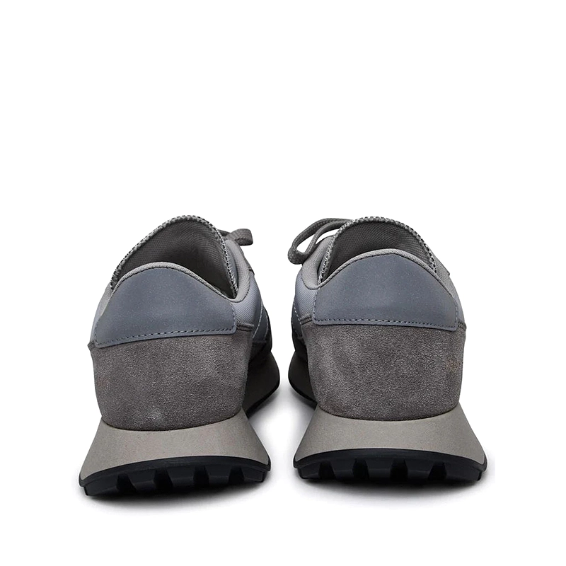 Men’s All-Season Sneakers, Gray Low-Top 