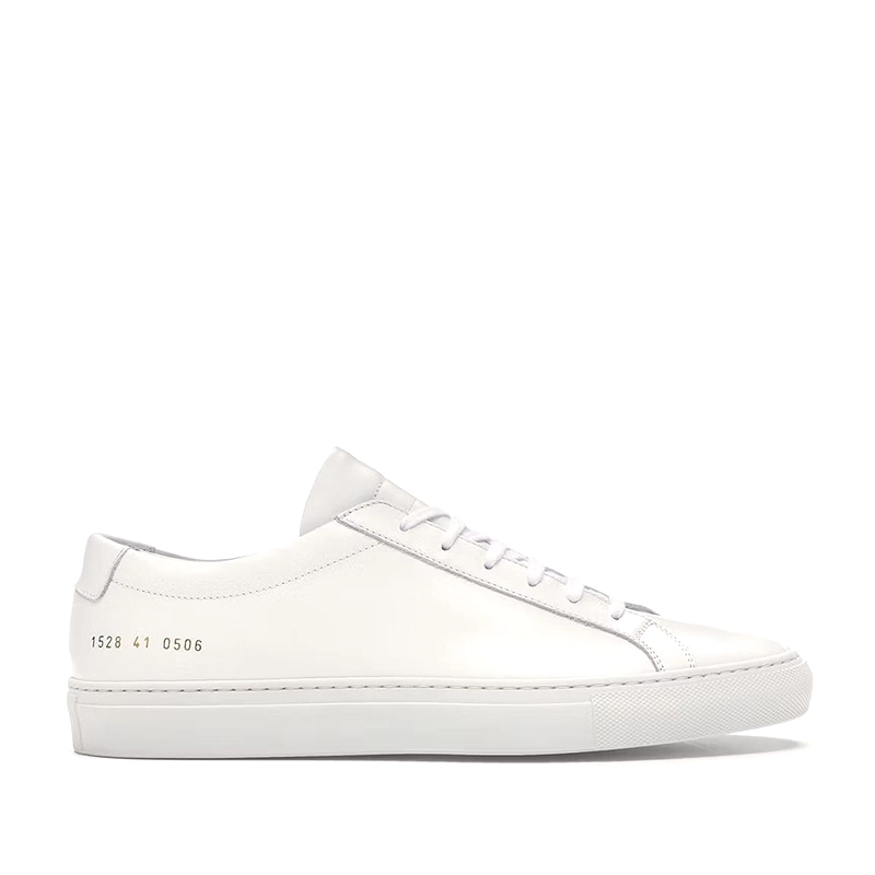 Men’s All-Season Sneakers, White Low-Top 