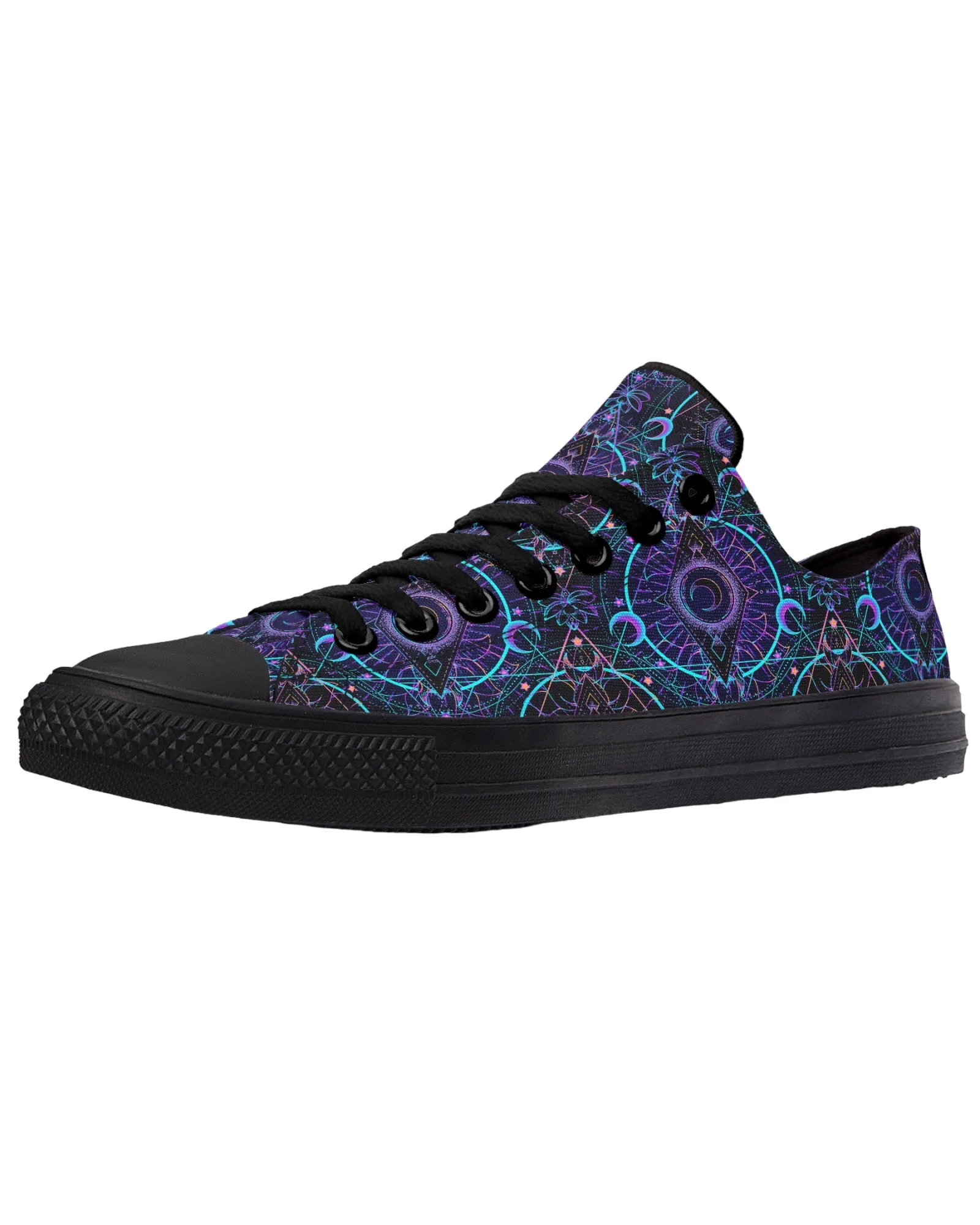 Mushroom Astrology Festival Low Tops