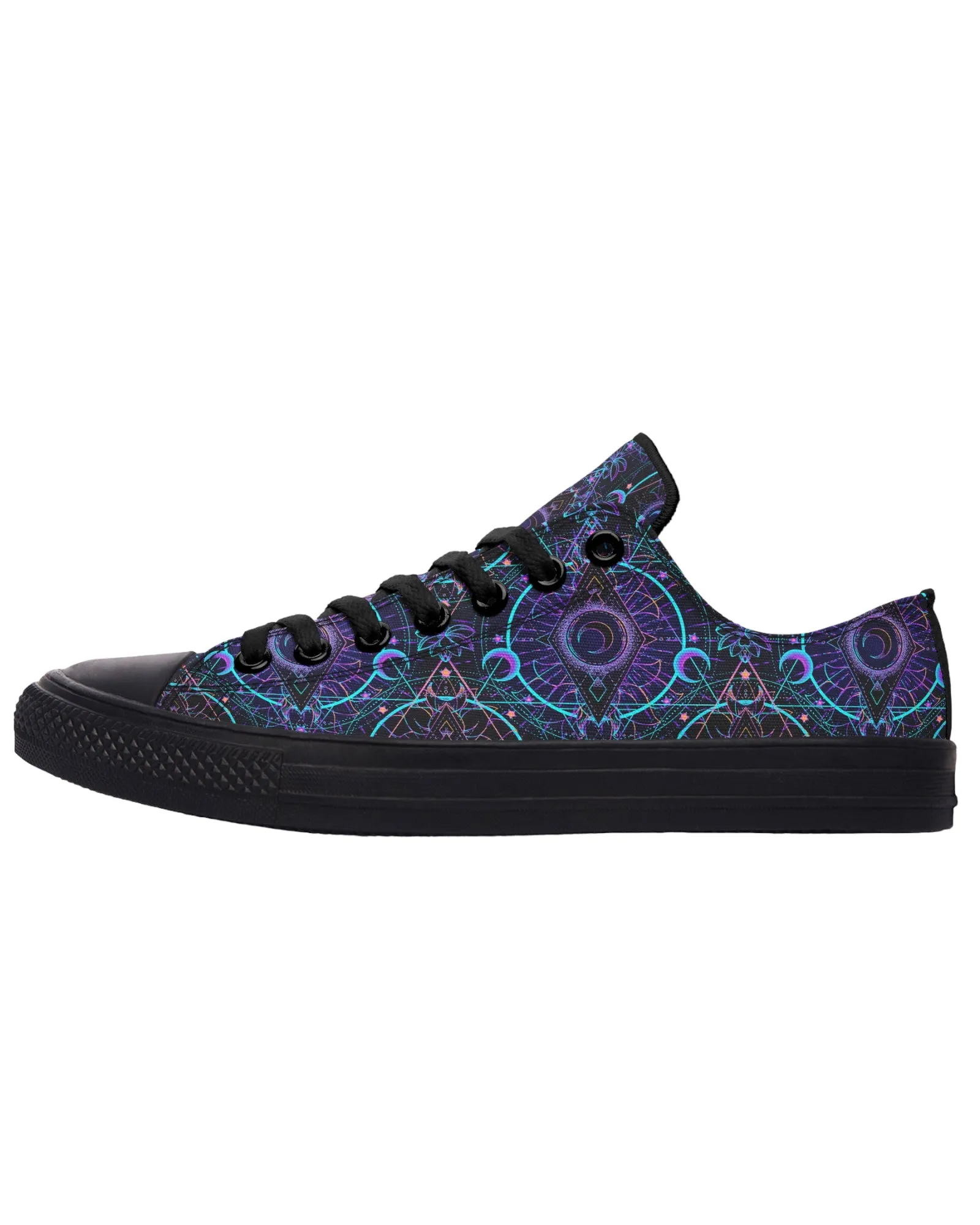 Mushroom Astrology Festival Low Tops