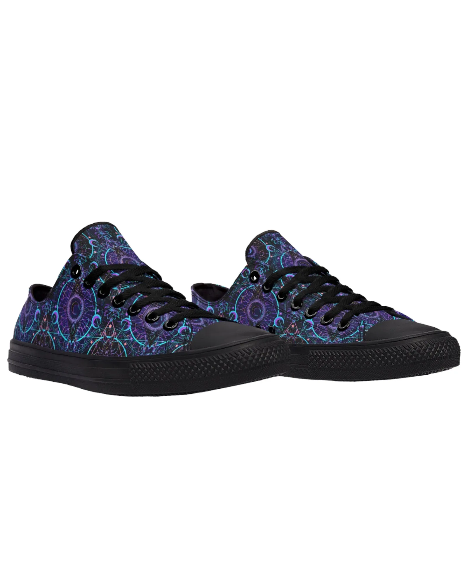 Mushroom Astrology Festival Low Tops