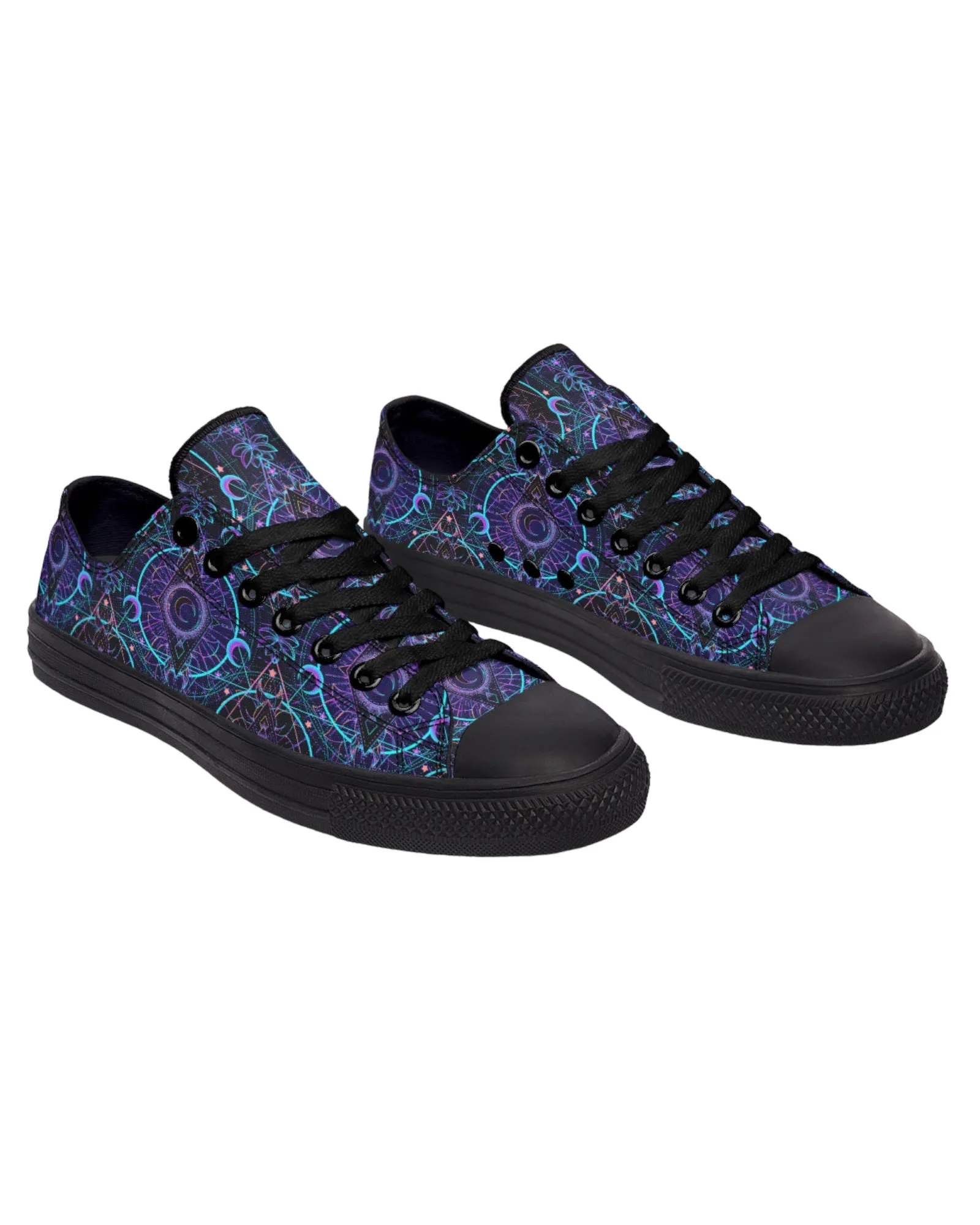 Mushroom Astrology Festival Low Tops