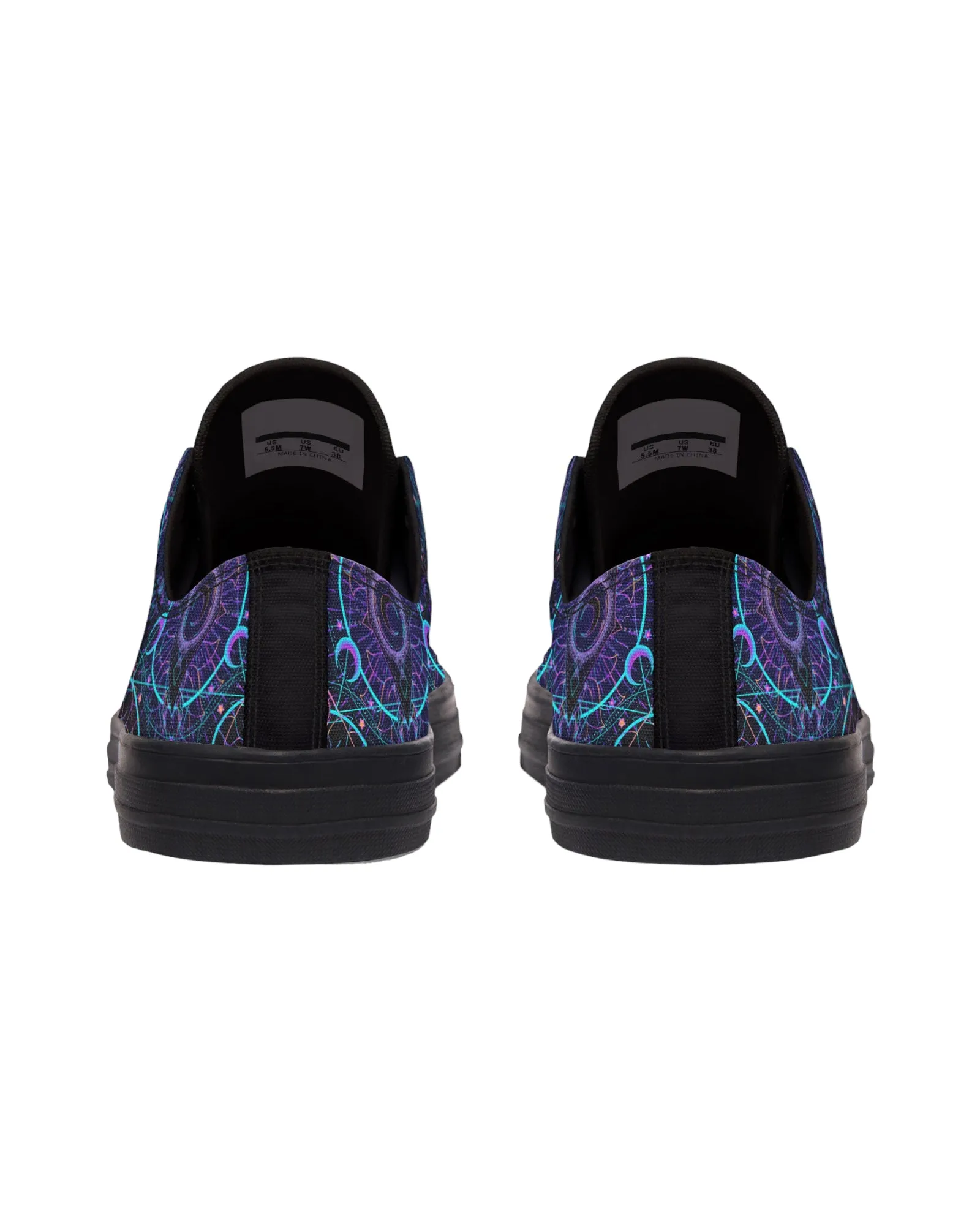 Mushroom Astrology Festival Low Tops