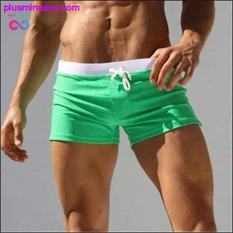 New Swimwear Men Sexy swimming trunks briefs Beach