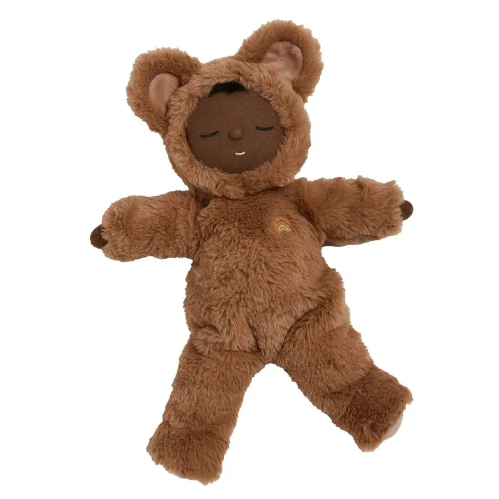 Olli Ella Cozy Dinkum Doll Teddy Mini Brown