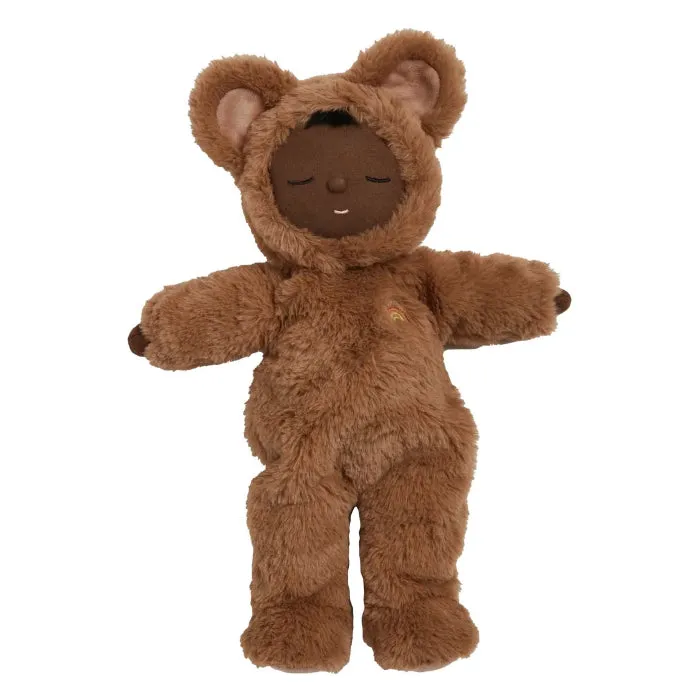 Olli Ella Cozy Dinkum Doll Teddy Mini Brown