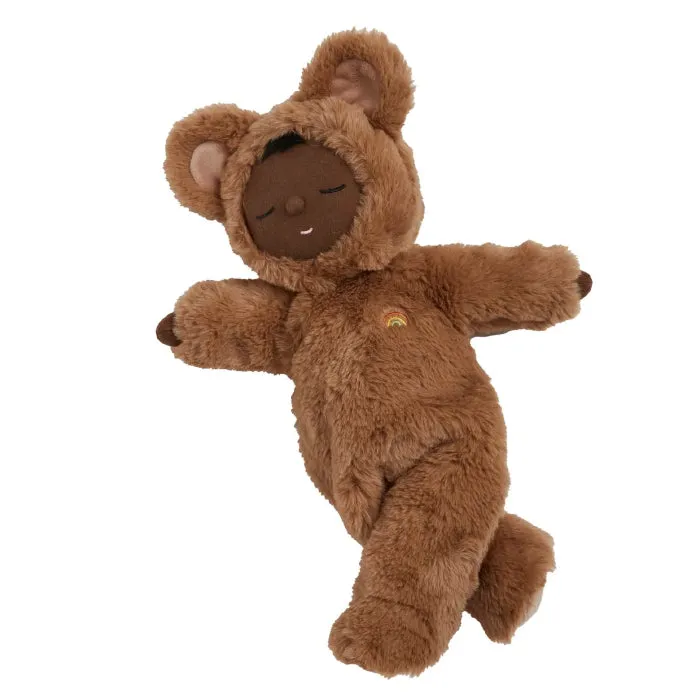 Olli Ella Cozy Dinkum Doll Teddy Mini Brown