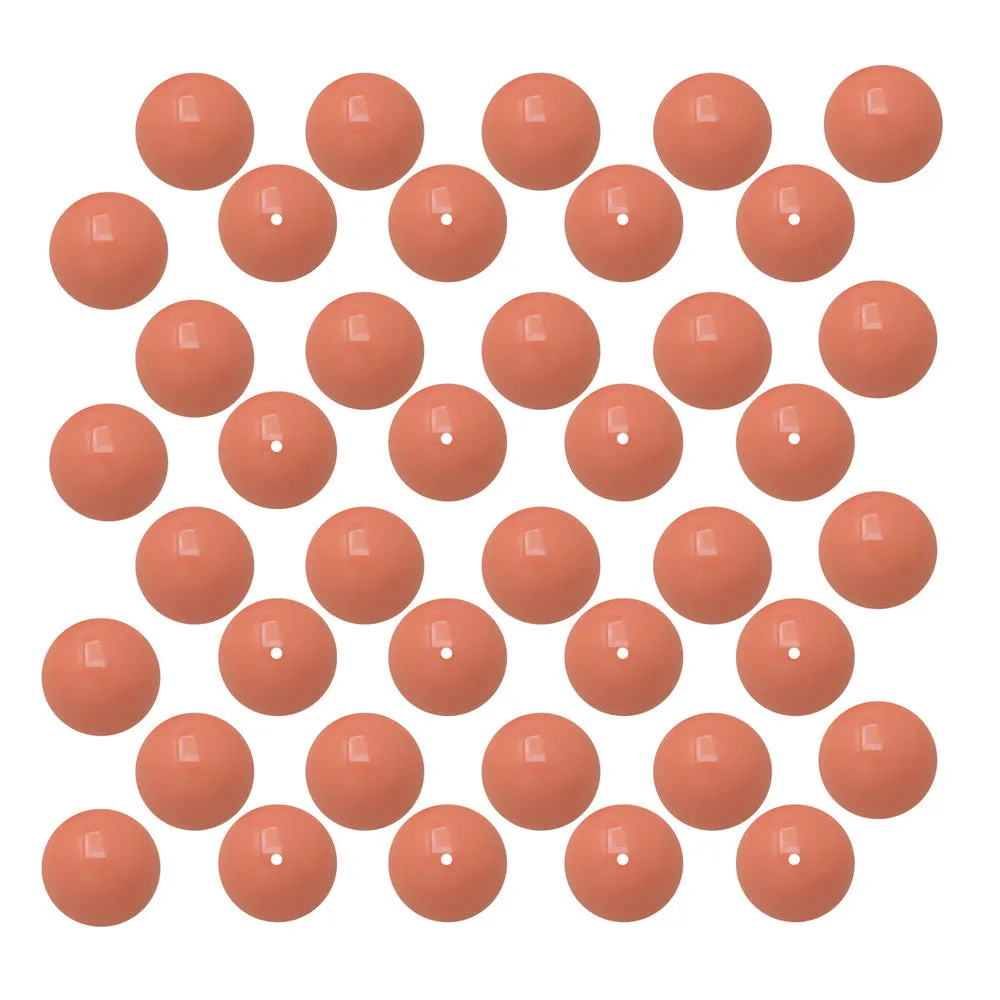 Preciosa Crystal Gemcolor Pearl, Round 4mm, Salmon Rose (40 Pieces)