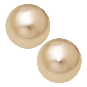 Preciosa Crystal Nacre Pearl, Round 4mm, Creamrose (40 Pieces)