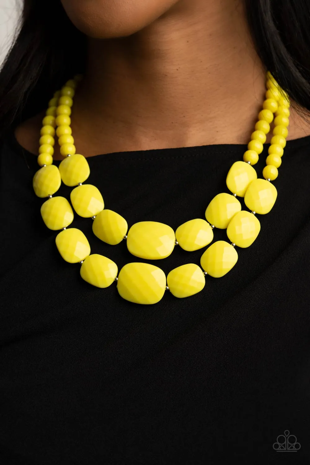 Resort Ready Yellow-Necklace