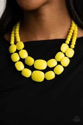 Resort Ready Yellow-Necklace