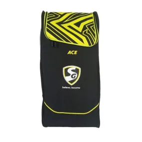 SG ACE Duffle Cricket Kit Bag (Black/Yellow)