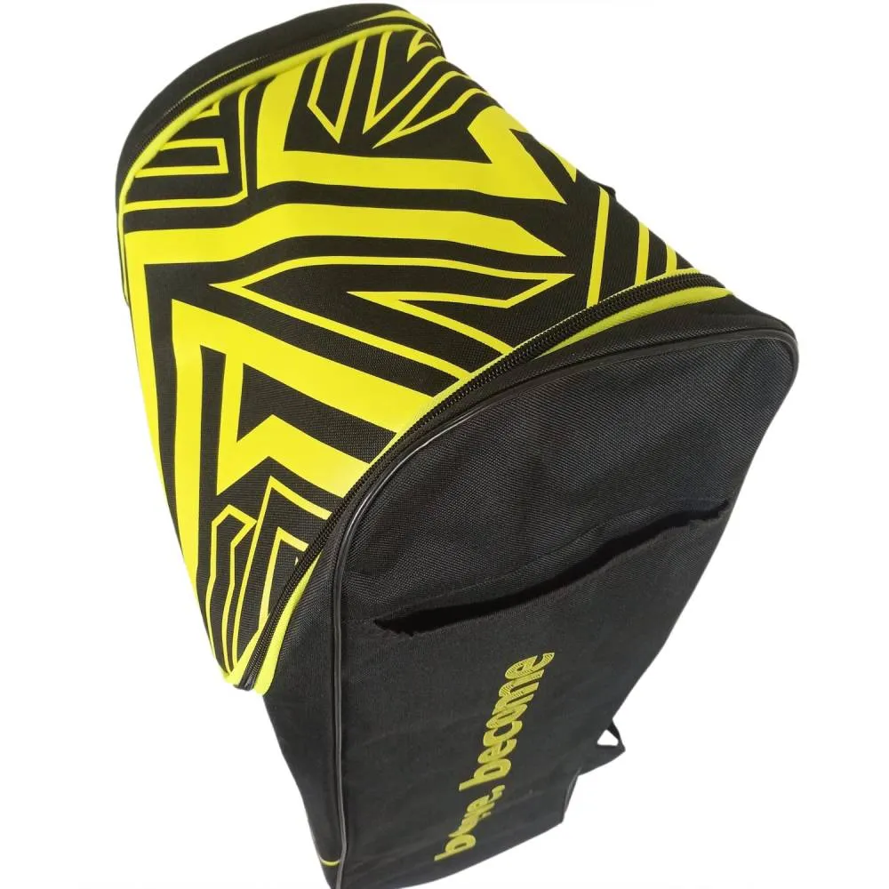 SG ACE Duffle Cricket Kit Bag (Black/Yellow)