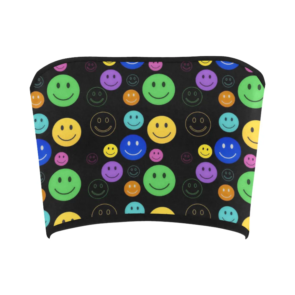 Smiley Face Bandeau Top