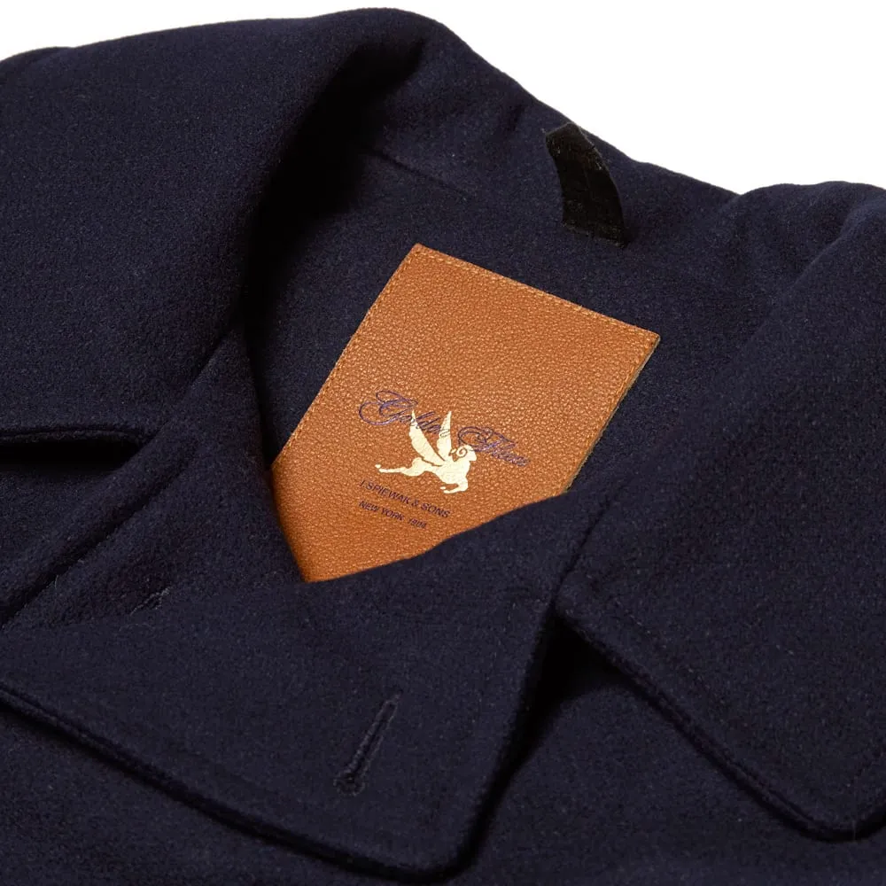 Spiewak Golden Fleece Melton Pea CoatNavy