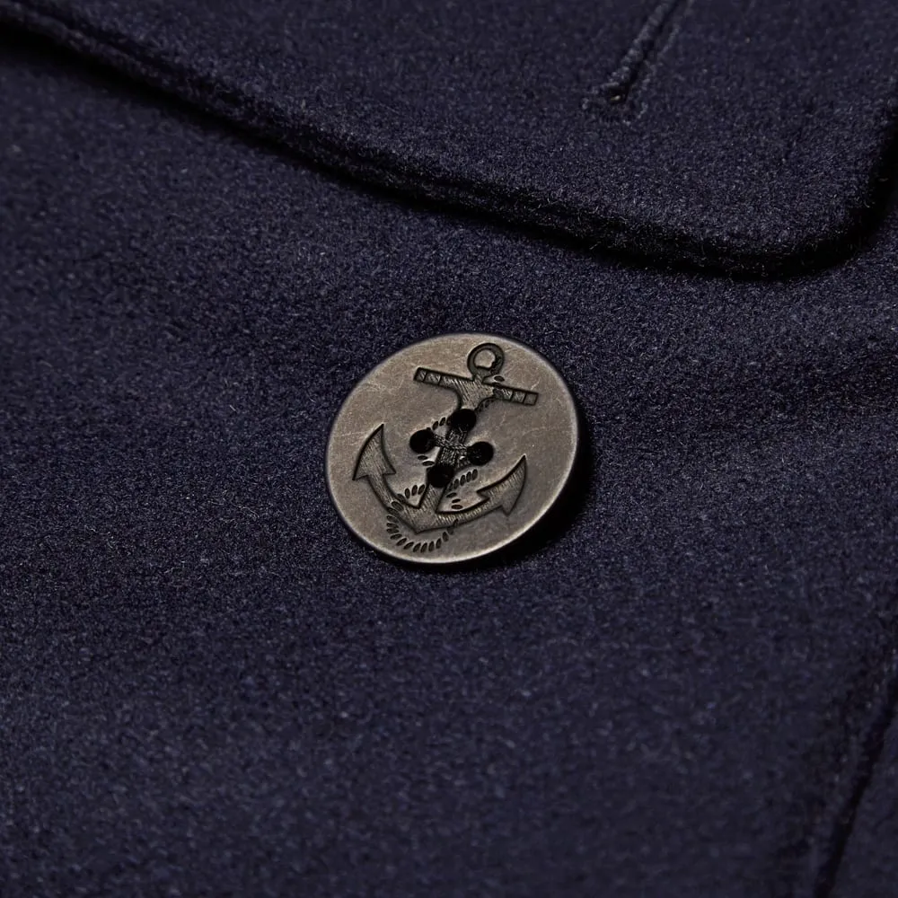 Spiewak Golden Fleece Melton Pea CoatNavy