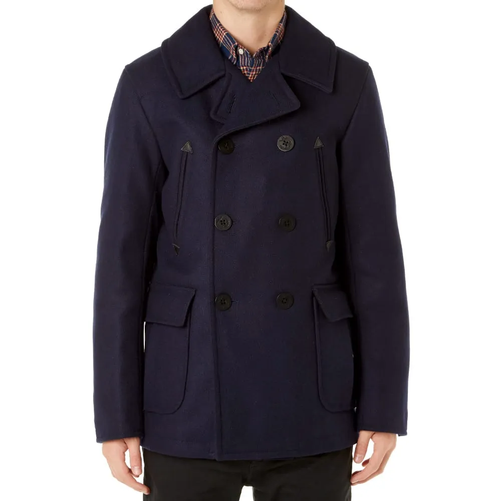 Spiewak Golden Fleece Melton Pea CoatNavy