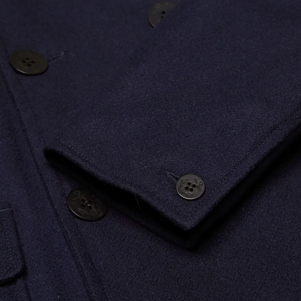 Spiewak Golden Fleece Melton Pea CoatNavy