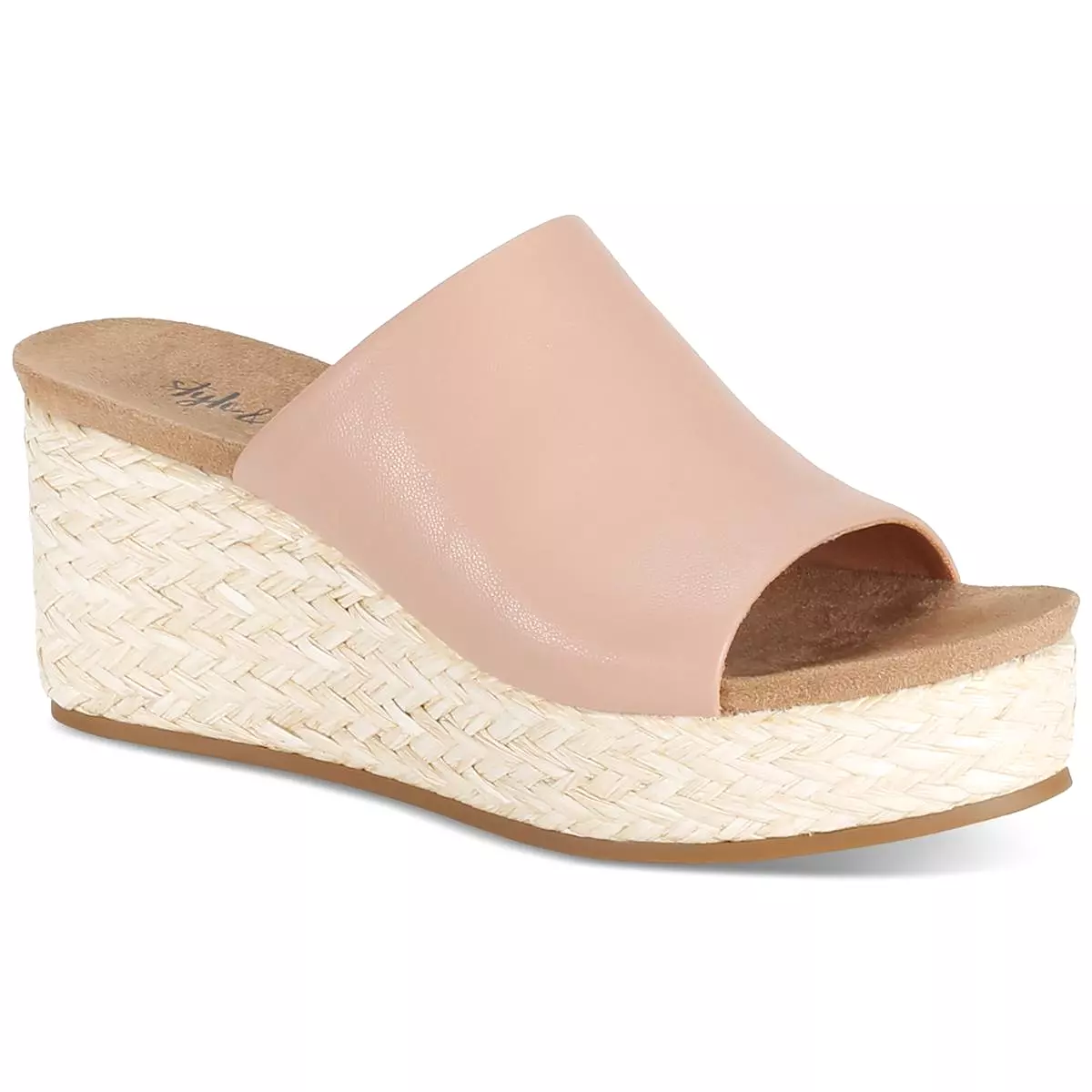 Style & Co. Womens Larissaa Faux Leather Slip On Espadrilles