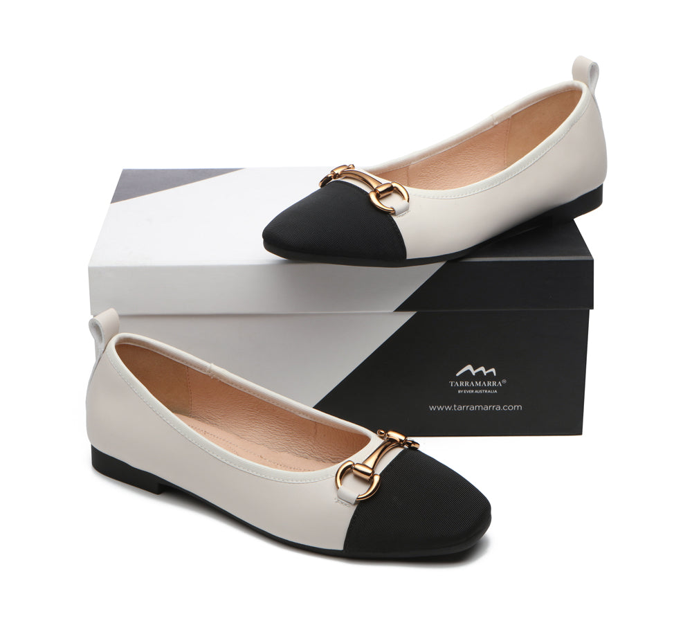 TARRAMARRA Ballet Flat With Metal Buckle Décor Women Lilian