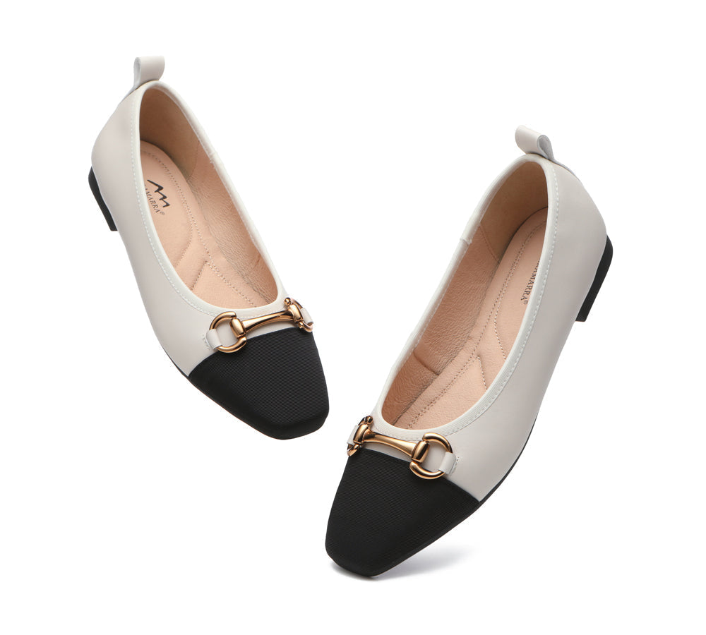 TARRAMARRA Ballet Flat With Metal Buckle Décor Women Lilian