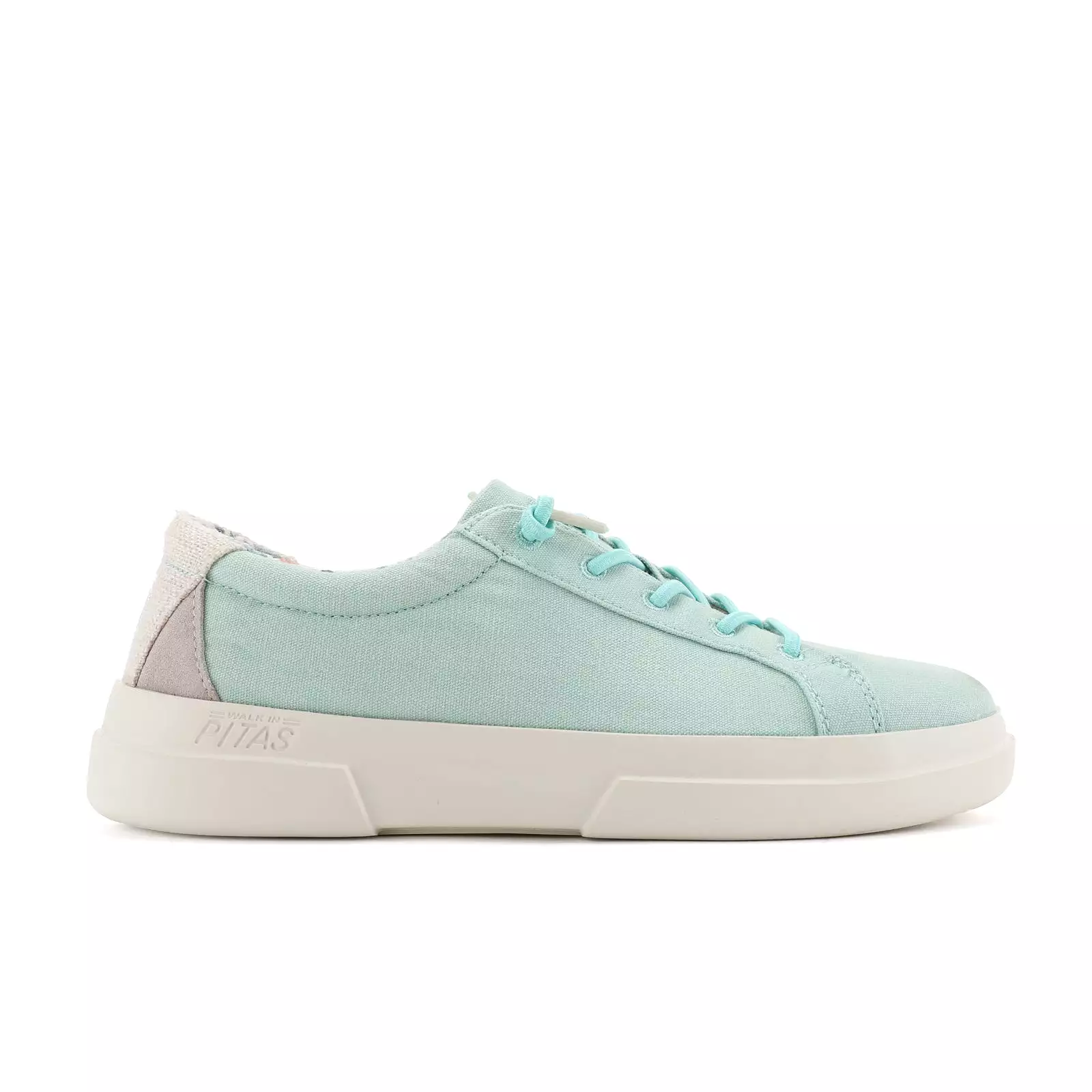 Turquoise Pic Iris Easy-On Sneakers